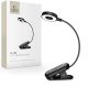 Lampka USB Tech-Protect Bezprzewodowa LL100 Z klipsem + kabel USB-A / USB-C 30 CM - czarna 1