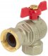 Perfexim Kurek kulowy kątowy perfekt system z obrotową nakrętką PHA-010/O 1" DN25 00-010-0250-001 1