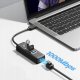 HUB USB Orico PW3UR25-U3 4-portowy 3x USB-A 3.0 1x RJ45 2.5G Ethernet 0,5 m - czarny (6941788856288) 5