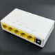 Rosfix Repeater POE 1x IN 4x OUT 100M 24W 10/100MBPS IEEE802.3AF/AT 44-57V 1.0A 7