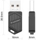 Karta sieciowa Wozinsky Adapter WAX-900 dwupasmowy USB Wi-Fi 6 z Bluetooth 5.4 - czarny (5907769387395) 3