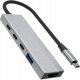 HUB USB Fixed 5-portowy aluminiowy USB-C HUB Core, dla laptopów i tabletów , 100W, PD 3.0, space gray (FIXHU-CR-GR) 1