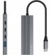 HUB USB Fixed 5-portowy aluminiowy USB-C HUB Core, dla laptopów i tabletów , 100W, PD 3.0, space gray (FIXHU-CR-GR) 2