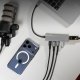 HUB USB Fixed 5-portowy aluminiowy USB-C HUB Core, dla laptopów i tabletów , 100W, PD 3.0, space gray (FIXHU-CR-GR) 5