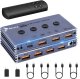 Przełącznik Reagle Switch USB 3.2 10Gbps KVM 4x4 pilot 4 porty USB Hub adapter 1