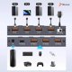 Przełącznik Reagle Switch USB 3.2 10Gbps KVM 4x4 pilot 4 porty USB Hub adapter 9