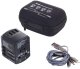 Troika Adapter podróżny World Travel, czarny (TRTRA45/BK) 1