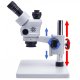 Mikroskop Techrebal Stereoskopowy OptiZoom 6558 DG6558T-B3 biały + 4 strefy KAISI 8