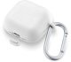 Cellularline Bounce - AirPods 4/4 ANC Soft touch silicone AirPod case with hook, Cover, White, Apple, AirPods 4, AirPods 4 ANC, silicone, Dirt resistant, Drop resistant, Scratch resistant (BOUNCEAIRPODS4W) 3