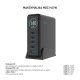 Ładowarka Fixed GaN 140 1x USB-A 4x USB-C 5 A (FIXCG140D-4C1A-BK) 5