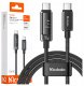 Kabel USB Mcdodo USB-C - USB-C 1 m Czarny (CA-8900) 1
