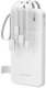Wozinsky Powerbank W11-W 10000mAh 10W z wbudowanymi kablami i latarką - biały (5907769388088) 1