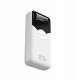 Wozinsky Powerbank WFC-15W 20000mAh 22,5W PD20W z wbudowanymi kablami Lightning i USB-C - biały (5907769388064) 3