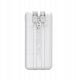 Wozinsky Powerbank WFC-15W 20000mAh 22,5W PD20W z wbudowanymi kablami Lightning i USB-C - biały (5907769388064) 4