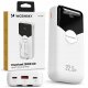 Wozinsky Powerbank WFC-15W 20000mAh 22,5W PD20W z wbudowanymi kablami Lightning i USB-C - biały (5907769388064) 6