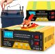 Azo Prostownik samochodowy akumulatorów auta funkcja naprawy 12v 24v ładowarka - er1085 1
