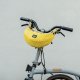 RockBros Torba rowerowa H74 na kierownicę lub ramię typu banan 1,8 l - żółta (5907769391408) 8