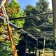 Małpiszon Siłownia ogrodowa MONKEY BAR Trapez ścianka huśtawka kokon 12