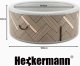 SPA ogrodowe Heckermann Dmuchane Jacuzzi 800L 180CM 4 osobowe Spa ogrodowe Basen z hydromasażem 14