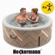 SPA ogrodowe Heckermann Dmuchane Jacuzzi 800L 180CM 4 osobowe Spa ogrodowe Basen z hydromasażem 3