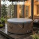 SPA ogrodowe Heckermann Dmuchane Jacuzzi 800L 180CM 4 osobowe Spa ogrodowe Basen z hydromasażem 8