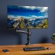 Triadyn Uchwyt Biurkowy HighSoloLift 2-in-1 na Monitor lub Laptopa 13-34" Ergonomiczny Regulowany Obrotowy TRD-BLK-Hi1L 3