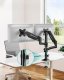 Triadyn Uchwyt biurkowy na 2 monitory 13" - 32" DuoHighFlexMount (TRD-BLK-Hi2AL) 6