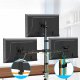 Triadyn Uchwyt biurkowy na 3 monitory 14" - 32" TriClamp (TRD-BLK-3C) 5