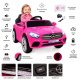 R-Sport Mercedes SL500 Auto na akumulator dla dzieci koła EVA skóra różowy EDUKAMP (S-506-RÓŻOWY) 13