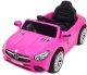 R-Sport Mercedes SL500 Auto na akumulator dla dzieci koła EVA skóra różowy EDUKAMP (S-506-RÓŻOWY) 4
