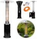 Falon-Tech Ogrzewacz parasol gazowy grzejnik 9 kW szklany na ogród patio reduktor wąż pokrowiec MultiGarden EDUKAMP (5290) 1