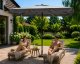 vidaXL Prostokątny duży parasol ogrodowy skośny łamany z korbą szary 200x130 cm MultiGarden EDUKAMP (5321) 2