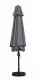 vidaXL Prostokątny duży parasol ogrodowy skośny łamany z korbą szary 200x130 cm MultiGarden EDUKAMP (5321) 8