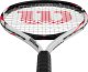 Wilson Rakieta do tenisa ziemnego Fusion XL TNS RKT 2 4 1/4 biało-czerwono-czarna WR199110U2 2