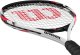 Wilson Rakieta do tenisa ziemnego Fusion XL TNS RKT 2 4 1/4 biało-czerwono-czarna WR199110U2 3
