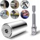 AX TECHNOLOGY Uniwersalna nasadka klucz 7-19 mm adapter do wkrętarki CR-V US-01 4