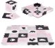 Ecotoys Mata piankowa z płotkiem puzzle suchy basen 36 elementów EDUKAMP (3121) 1