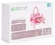 Ecotoys Drewniana toaletka dla dzieci z lustrem i szufladą 7 akcesoriów EDUKAMP (4797) 8