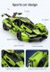 Cada Klocki Auto Zdalnie Sterowane BALDE 432 elementy RC Dual Mode + LED 11