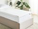 Beliani Materac nawierzchniowy topper lateksowy piankowy 90 x 200 cm GRACIOUS 2
