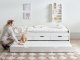 Beliani Materac memory foam zdejmowany pokrowiec 90 x 200 cm Petite 4