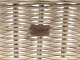 Beliani Sofa ogrodowa dla 2 osób SUSUA Rattan Naturalny 13
