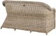 Beliani Sofa ogrodowa dla 2 osób SUSUA Rattan Naturalny 5