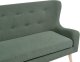 Beliani Sofa kuchenna tapicerowana 2-osobowa zielona SKIBBY 6