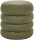 Beliani Puf SUMPTER Boucle Zielony 1
