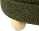 Beliani Puf Chilly Boucle Zielony 1