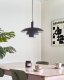 Lampa wisząca Beliani HILBA metal czarny 3
