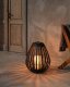 Beliani Lampion solarny LUFUPA 61 cm Ciemnobrązowy 1