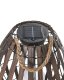 Beliani Lampion solarny LUFUPA 61 cm Ciemnobrązowy 4