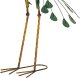 Beliani Figurka paw niebieska Peacock 9